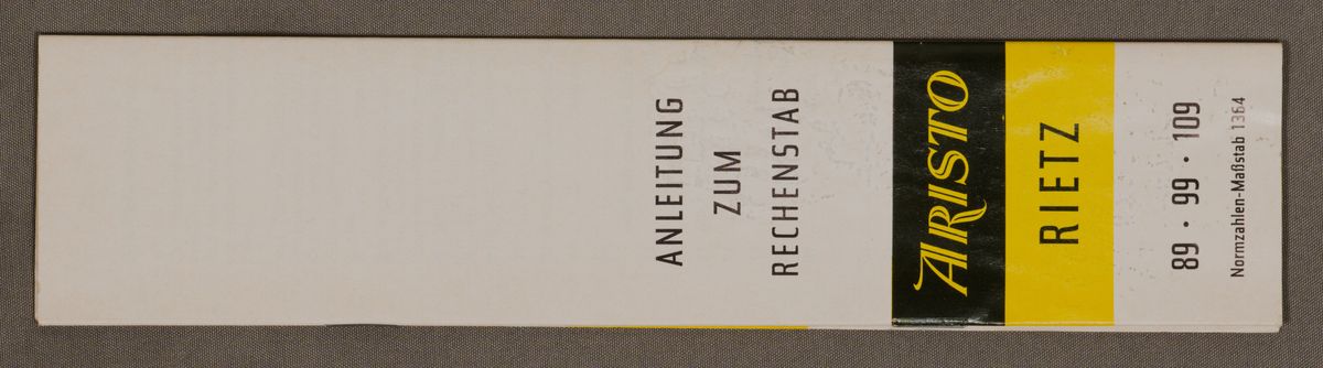 ManualImage for Aristo Rietz 99 #207