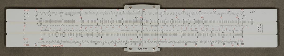 FrontImage for Aristo Geodät 0958 #467