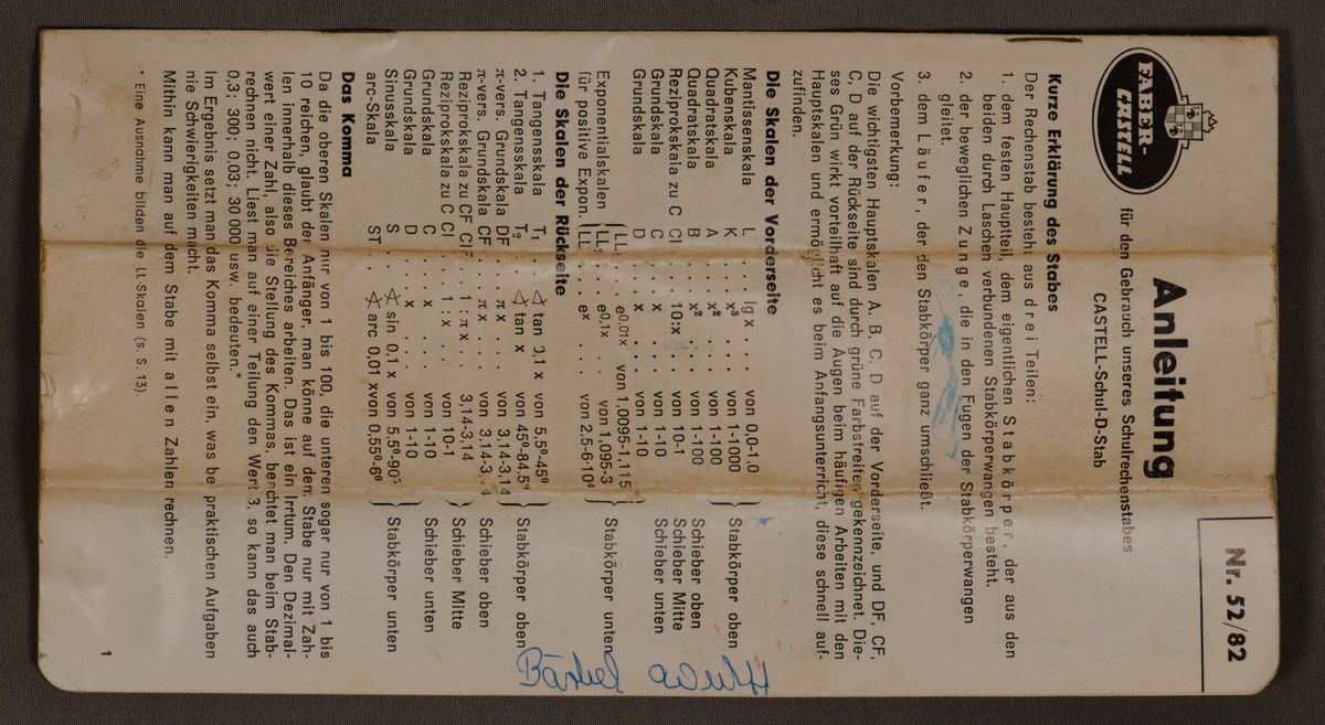 ManualImage for Faber-Castell D-Stab 52/82 #48