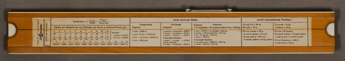 BackImage for Faber-Castell Disponent 1/22 #390