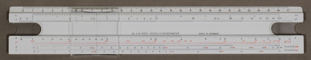 SlideOpenImage for Faber-Castell Tachymeter 111/38 #399
